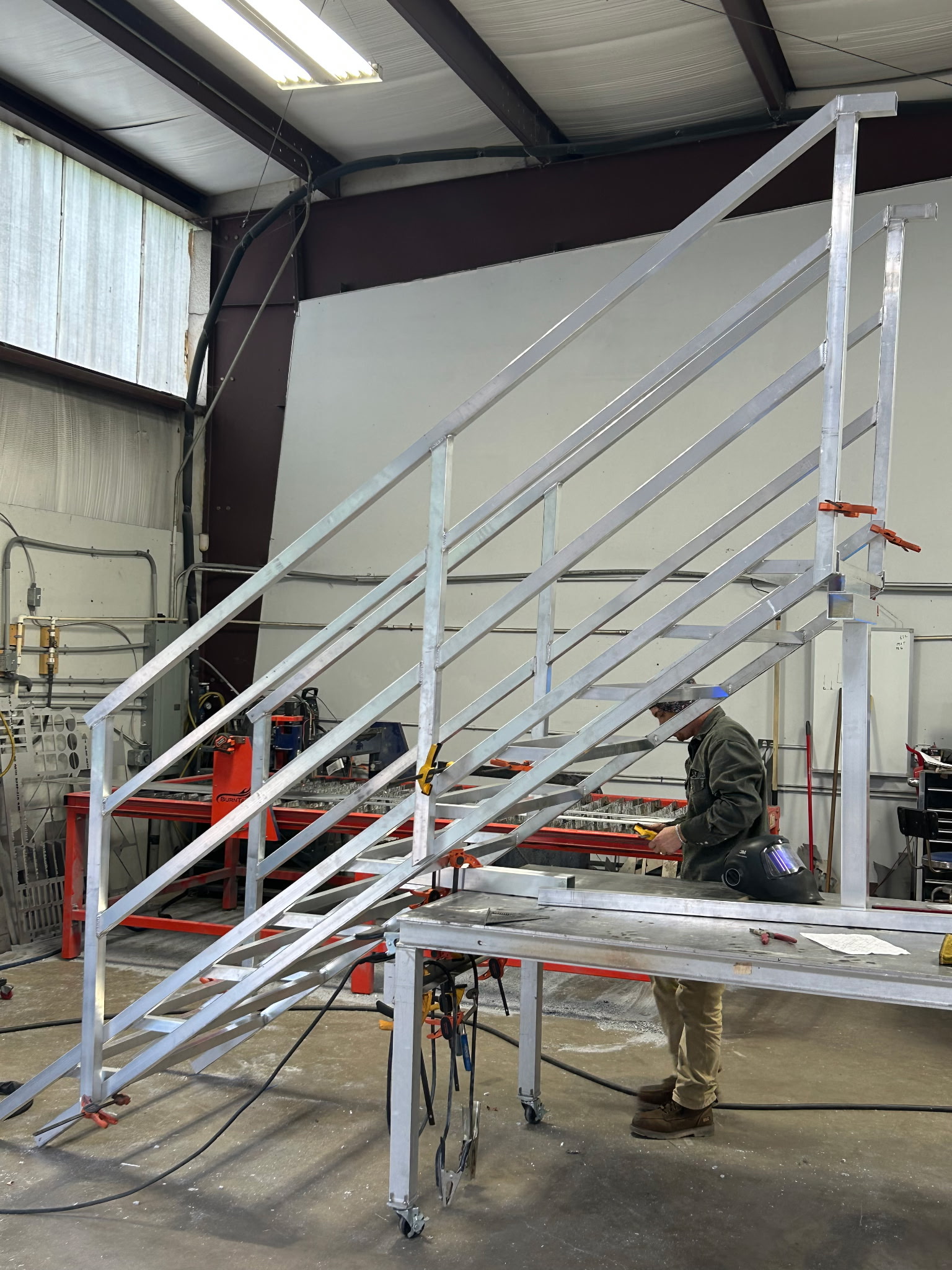 Custom Boat Dock Stairs