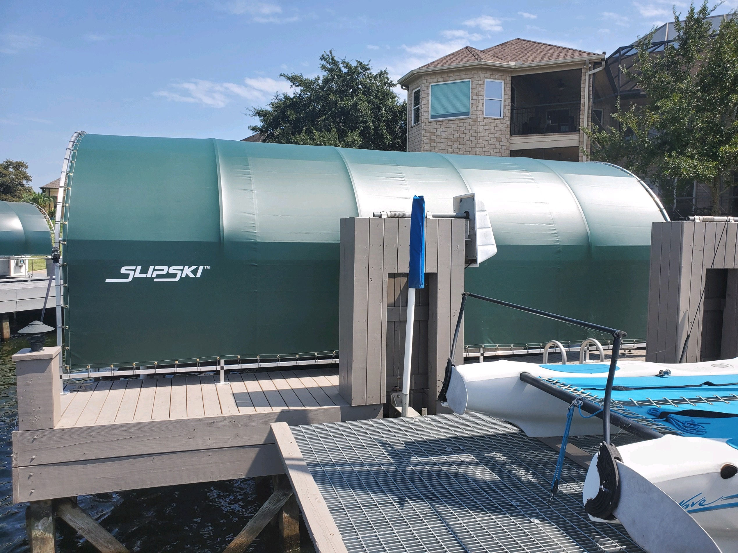 The Gull Wing | SlipSki Boat Dock Covers The Gull Wing | SlipSki Boat Dock Covers