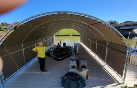 New SlipSki Boat Garage Design New SlipSki Boat Garage Design