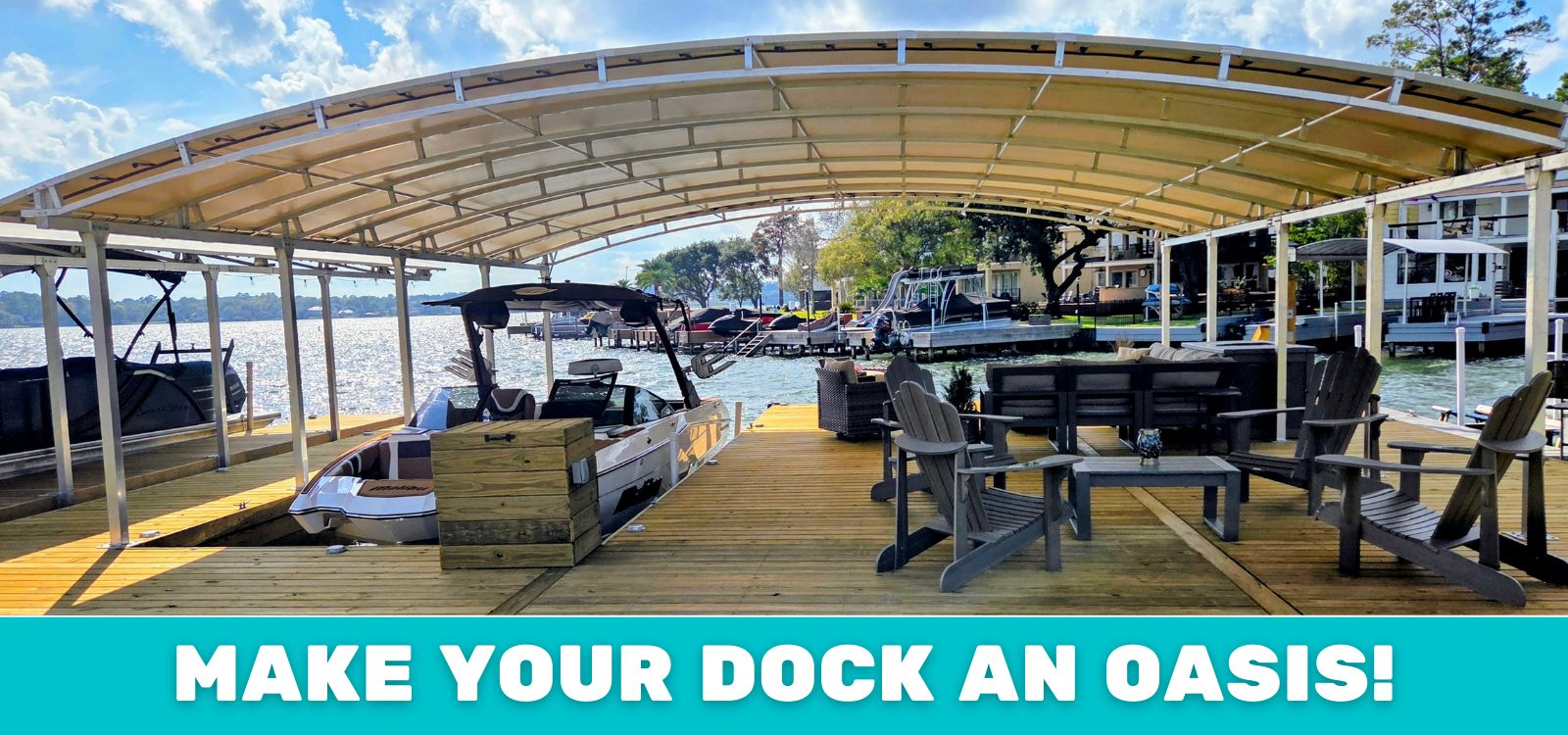 Click To View Dorado Boat Dock Cover