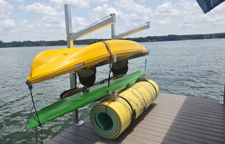 SlipSki Kyak Rack For Boat Docks