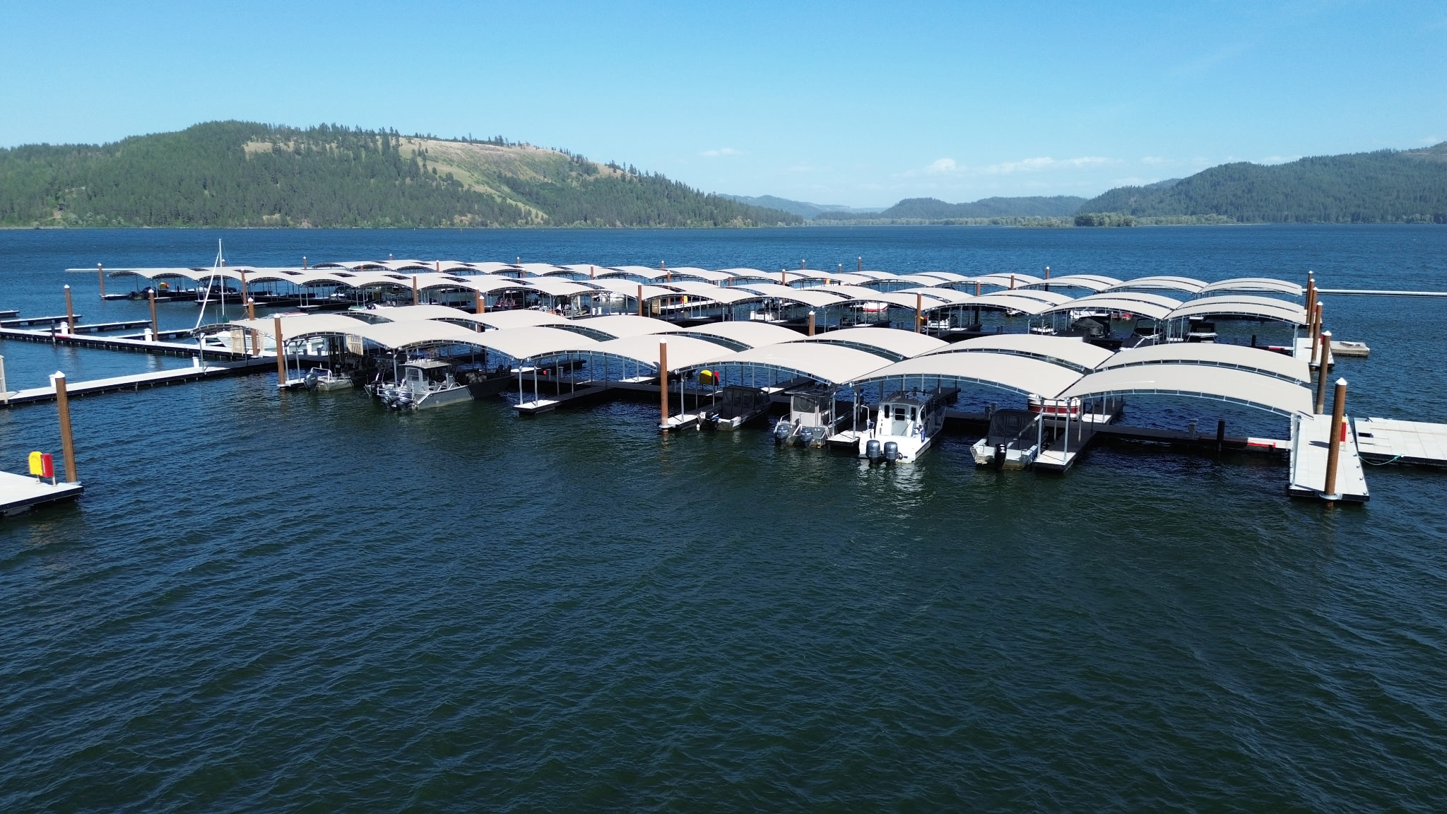 Boat Dock Covers For Marinas With Restrictions