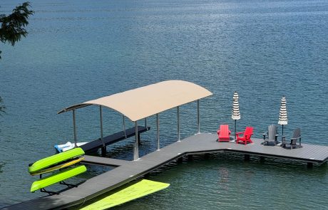 SlipSki Custom Boat Dock Covers